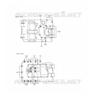 BOULON CARTER MOTEUR pour Kawasaki EN500 LTD 2000