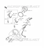 COMPTEURS pour Kawasaki EN500 LTD 2000