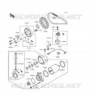D&Eacute;MARREUR pour Kawasaki EN500 LTD 2000