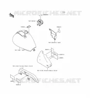LABEL pour Kawasaki EN500 LTD 2000