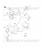 GUIDON pour Kawasaki EN500 LTD 2001