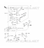 MAITRE CYLINDRE AV pour Kawasaki EN500 LTD 2001