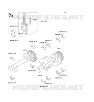 VILEBREQUIN pour Kawasaki EN500 LTD 2001