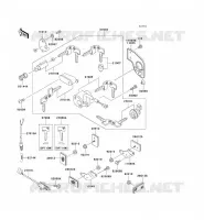 CONTACTEUR SERRURE/R&Eacute;FLECTEUR pour Kawasaki EN500 LTD 2006