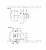 BOULON CARTER MOTEUR pour Kawasaki EN500 LTD 2004