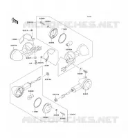 CLIGNOTANTS pour Kawasaki EN500 LTD 2004