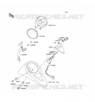 COMPTEURS pour Kawasaki EN500 LTD 2004