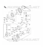 D&Eacute;MARREUR pour Kawasaki EN500 LTD 2004