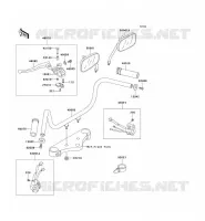 GUIDON pour Kawasaki EN500 LTD 2004