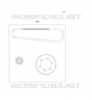 KIT CHAINE pour Kawasaki EN500 LTD 2004