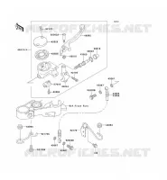 MAITRE CYLINDRE AV pour Kawasaki EN500 LTD 2004