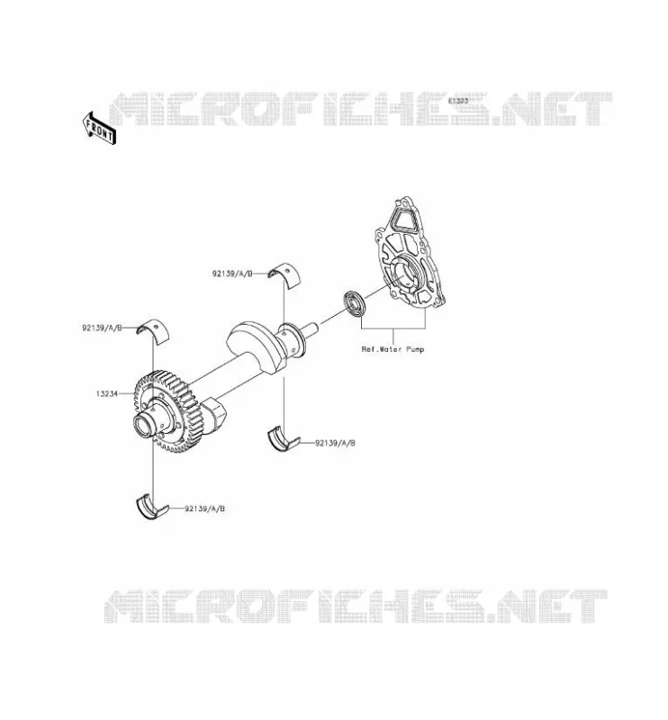 BALANCIER Kawasaki MOTOS 650 2015 VULCAN S  EN650AFF
