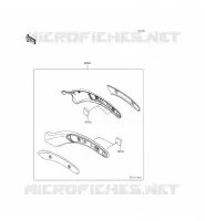 Accessory(Fender Strut Cover) pour Kawasaki VULCAN S ABS 2015