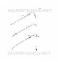 CABLES pour Kawasaki VULCAN S ABS 2015