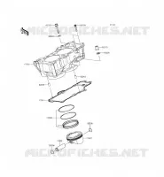 CYLINDRE/PISTON pour Kawasaki VULCAN S ABS 2015