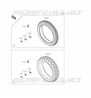 PNEUS pour Kawasaki VULCAN S ABS 2015