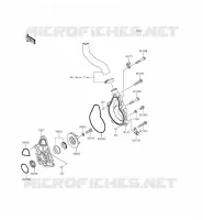 POMPE &Agrave; EAU pour Kawasaki VULCAN S ABS 2015