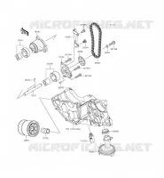 POMPE A HUILE pour Kawasaki VULCAN S ABS 2015