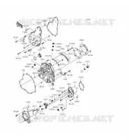 COUVERCLES MOTEUR pour Kawasaki VULCAN S ABS 2015