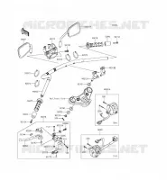 GUIDON pour Kawasaki VULCAN S ABS 2015