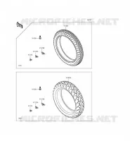 PNEUS pour Kawasaki VULCAN S ABS 2015