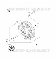 ROUE AVANT pour Kawasaki VULCAN S ABS 2015