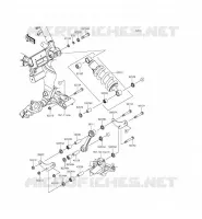 SUSPENSION/AMORTISSEUR pour Kawasaki VULCAN S ABS 2015