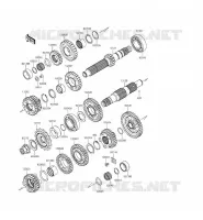 TRANSMISSION pour Kawasaki VULCAN S ABS 2015
