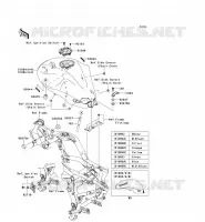 RESERVOIR CARBURANT pour Kawasaki ER-6N 2008