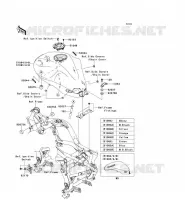 RESERVOIR CARBURANT pour Kawasaki ER-6N 2008