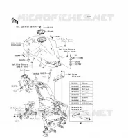 RESERVOIR CARBURANT pour Kawasaki ER-6N ABS 2008