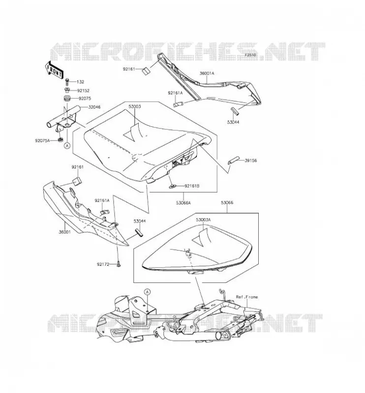 SELLE Kawasaki MOTOS 650 2012 ER-6N  ER650ECF