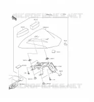 ACCESSOIRE (COUVRE SELLE) pour Kawasaki ER-6N 2015