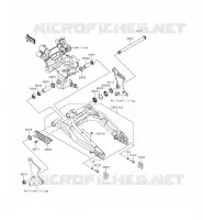 BRAS OSCILLANT pour Kawasaki ER-6N 2015