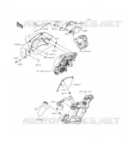 CARENAGE pour Kawasaki ER-6N 2015