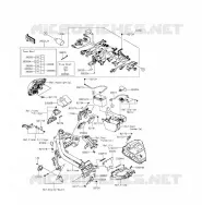 CHASSIS EQUIPMENT ELECTRIQUE pour Kawasaki ER-6N 2015