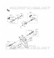 CLIGNOTANTS pour Kawasaki ER-6N 2015
