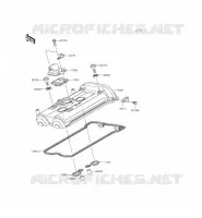 COUVRE CULASSE pour Kawasaki ER-6N 2015