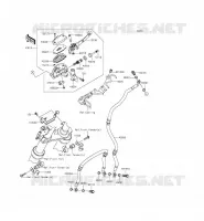 MAITRE CYLINDRE AV pour Kawasaki ER-6N 2015
