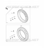 PNEUS pour Kawasaki ER-6N 2015