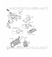 RADIATEUR pour Kawasaki ER-6N 2015