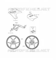 STICKER(GREEN) pour Kawasaki ER-6N 2015