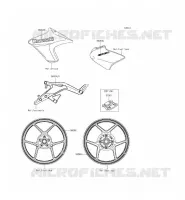 STICKER (NOIR) pour Kawasaki ER-6N 2015