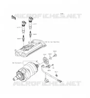 SYSTEME D&acute;ALLUMAGE pour Kawasaki ER-6N 2015