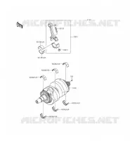 VILEBREQUIN pour Kawasaki ER-6N 2015