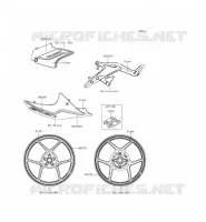 Poignées Guidon Moto Kawasaki ER-6N (2006-2018) - Aluminium CNC & Gel Antidérapant