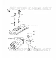 SYSTEME D&acute;ALLUMAGE  650 kawasaki-moto 2016 ER-6N C_14