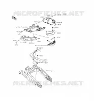 CACHE LAT&Eacute;RAL/GARDE CHAINE pour Kawasaki ER-6N ABS 2014