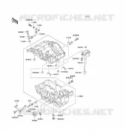 CARTER MOTEUR(S) pour Kawasaki ZZR250 2001