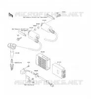 SYSTEME D&acute;ALLUMAGE pour Kawasaki ZZR250 2001